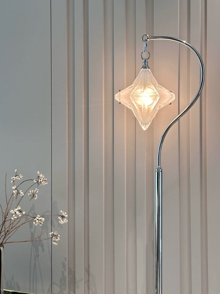 Art Deco Star vloerlamp - moderne staande lamp voor woonruimtes - Astris Orion HL1796