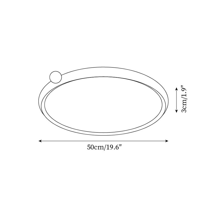 Geos LED-plafondlamp HL2562