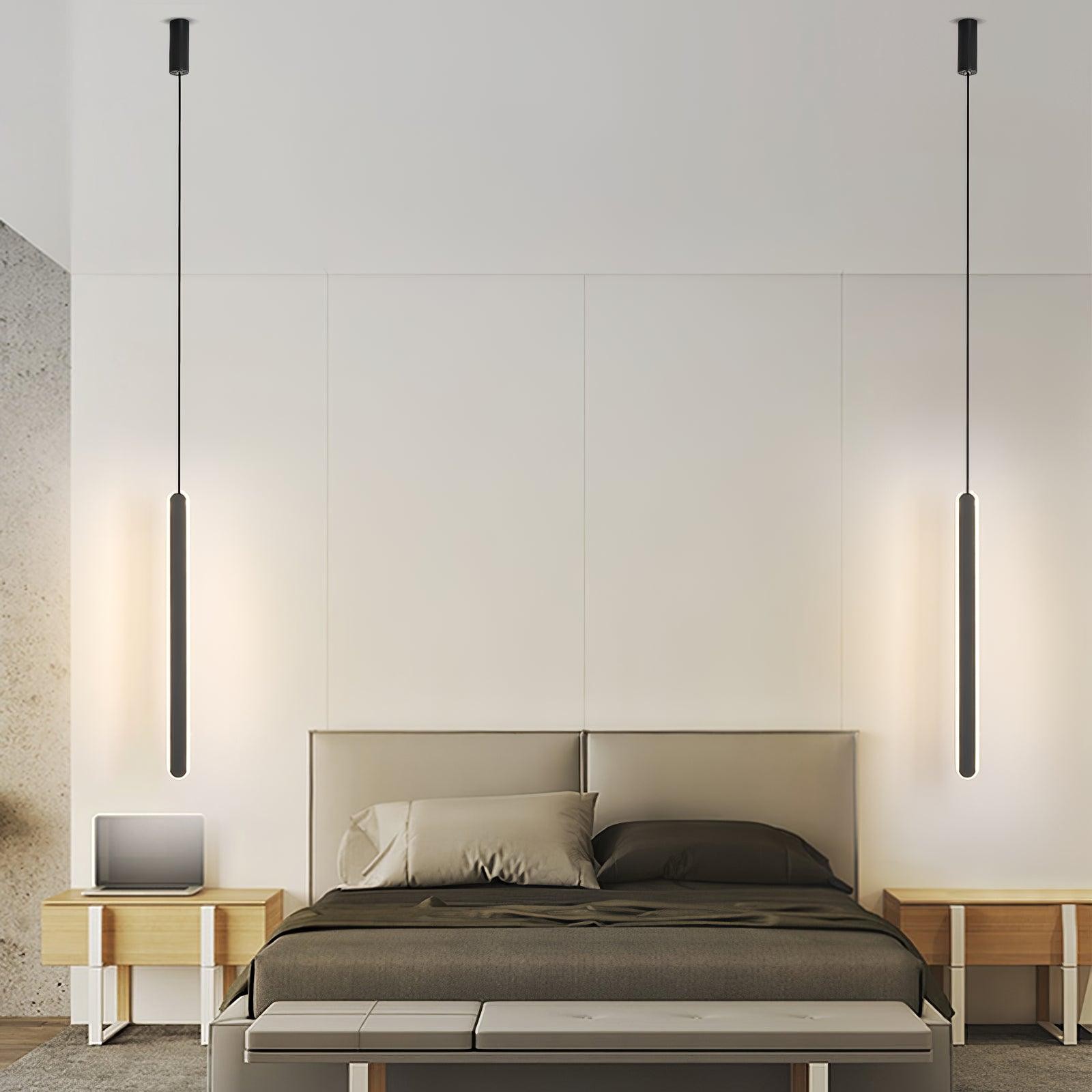 Nordic lineaire lange hanglamp HL729
