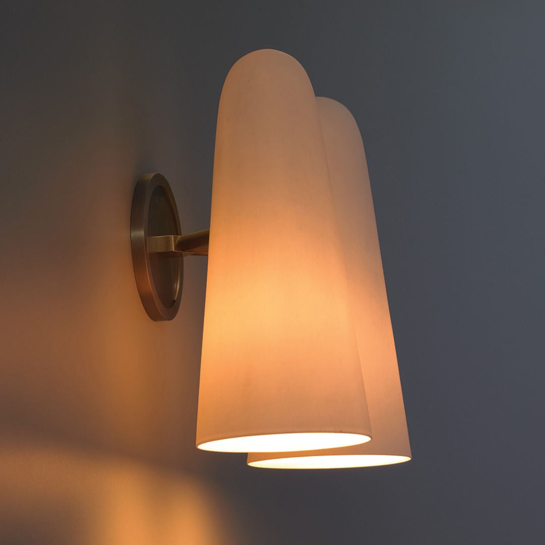 Nordic Simple Light Luxe Messing Wandlamp HL687