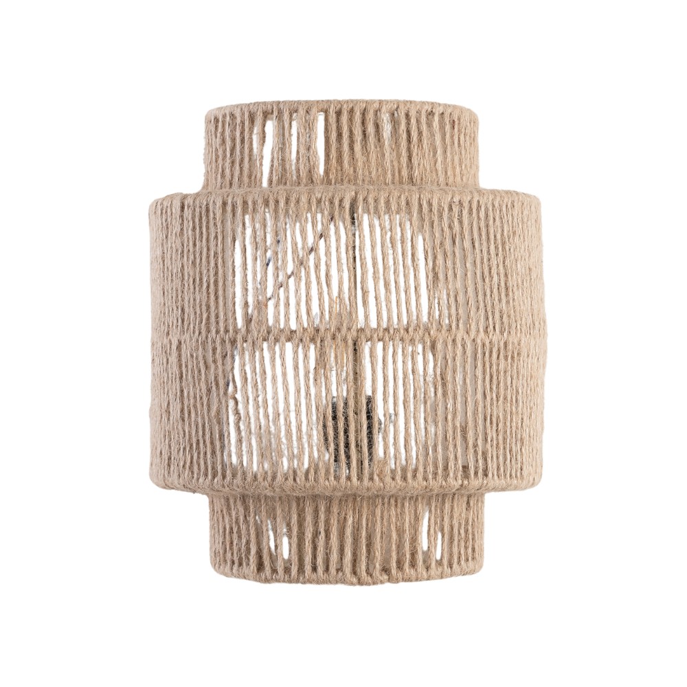 Boheemse vintage handgeweven LED-wandlamp HL3347