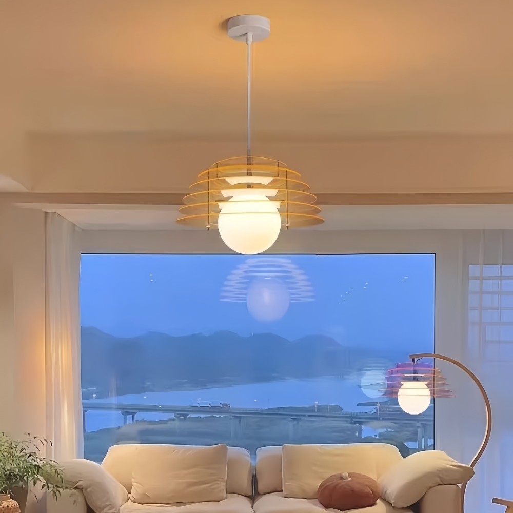 Sunrise Hanglamp - Acryl Bauhaus-Ontwerp Voor Sfeervolle Gloed HL1044