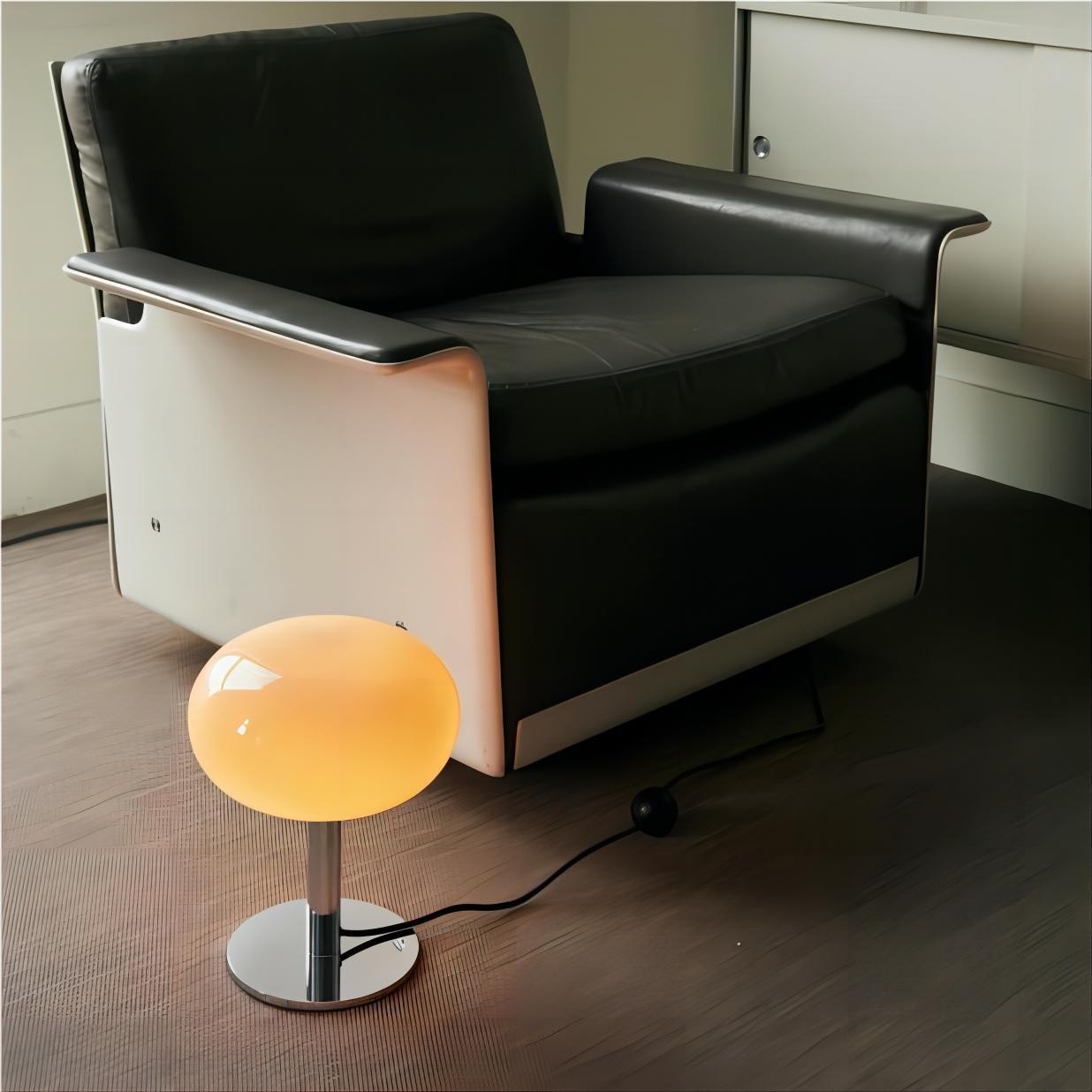 Lollipop Minimalistische Bauhaus Glazen Tafellamp HL81