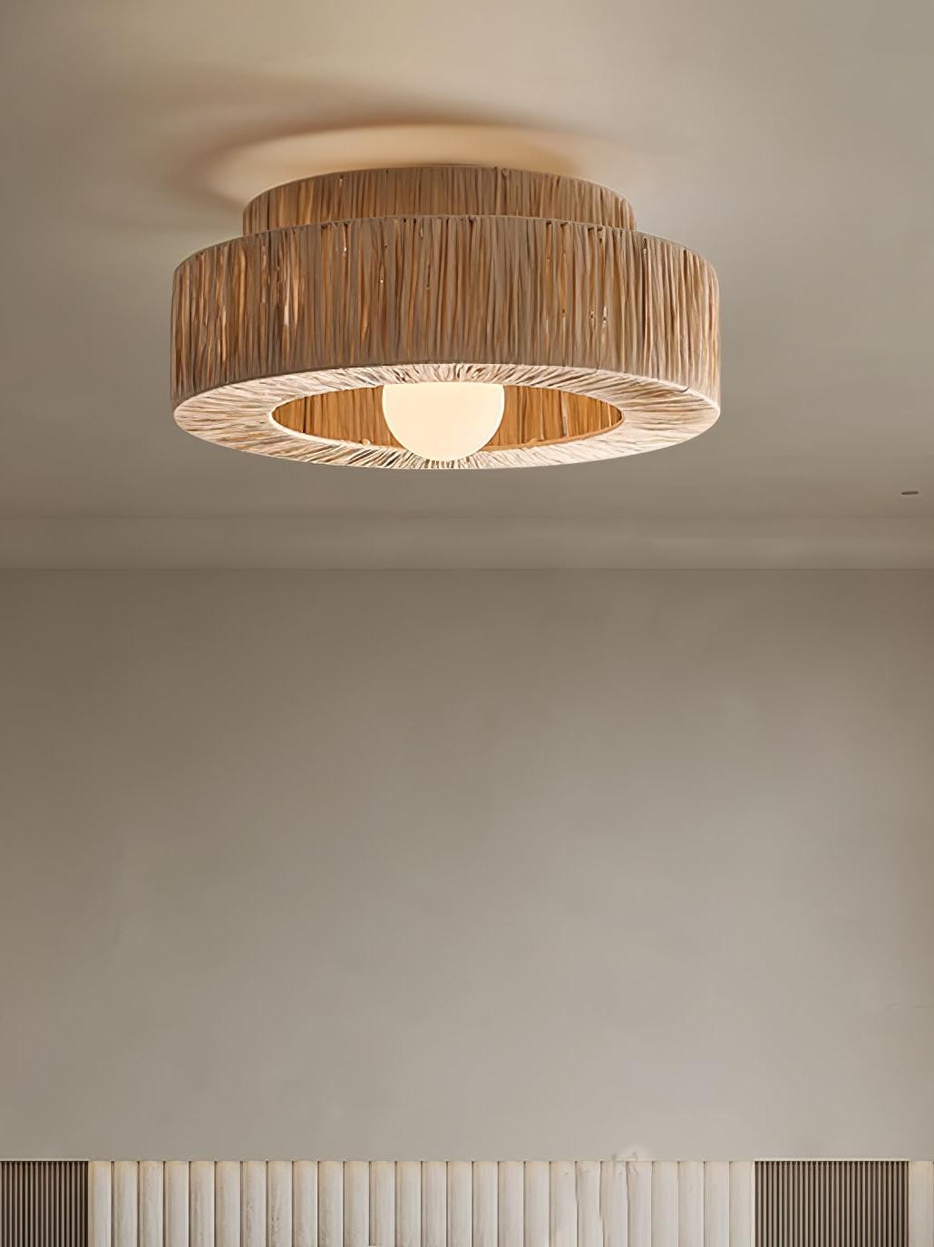 Straw Art Plafondlamp HL1100