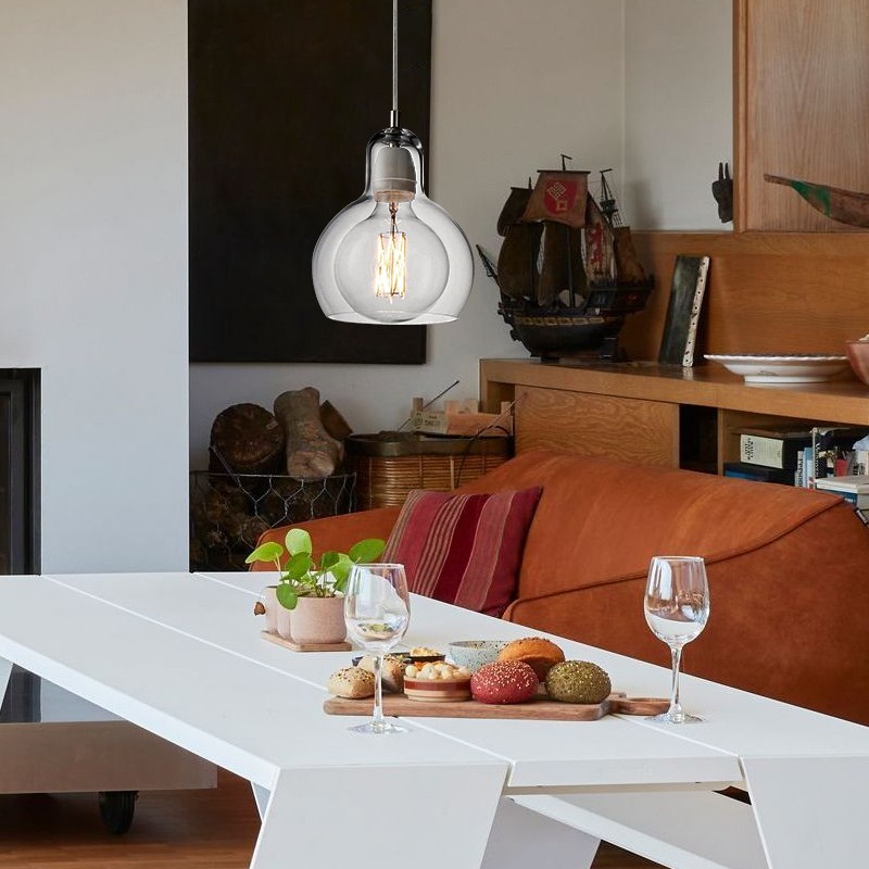 Mega Bulb Retro Glazen Hanglamp