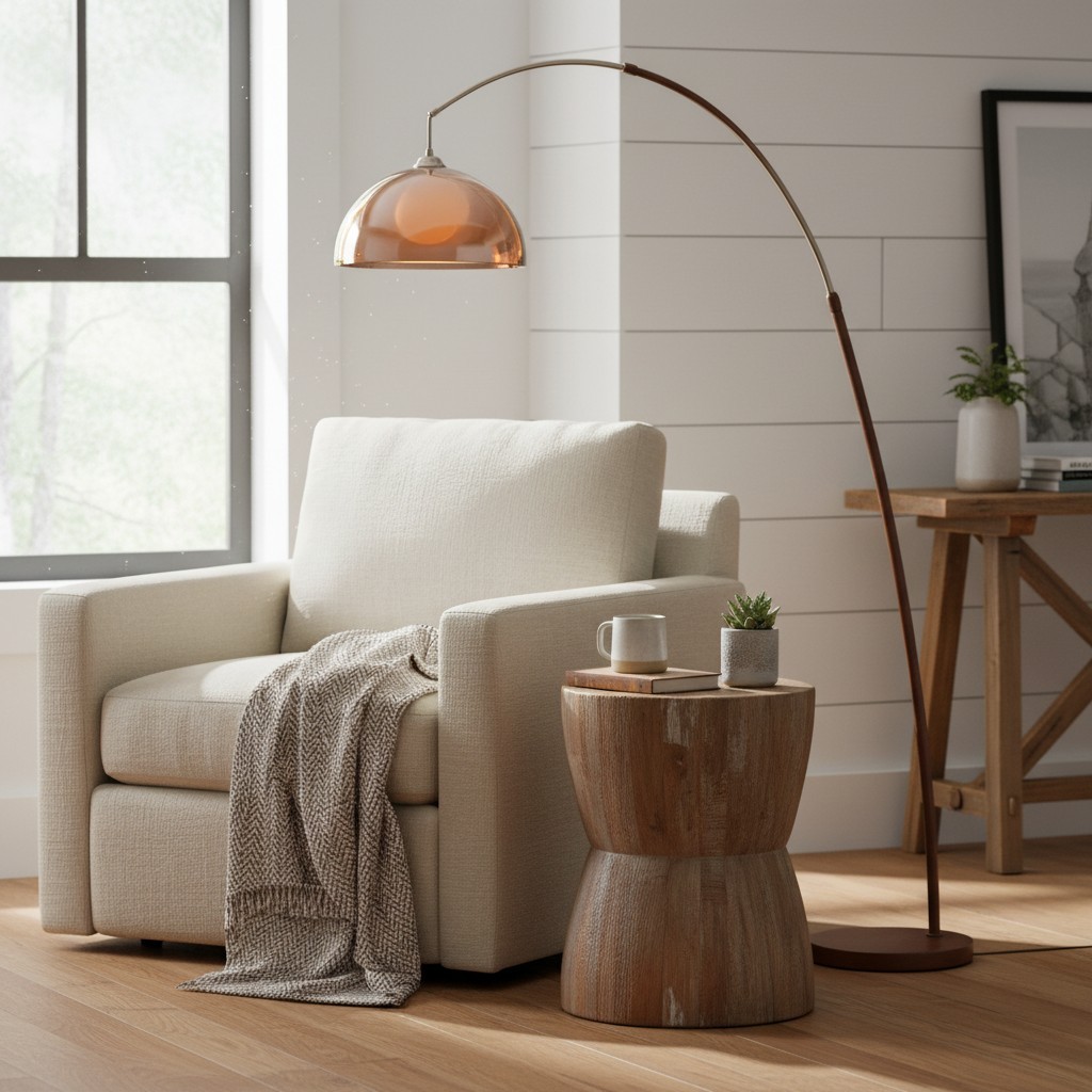 Afterglow Moderne Statement Vloerlamp – Strakke Lijn Staande Lamp voor Slaapkamer HL2358