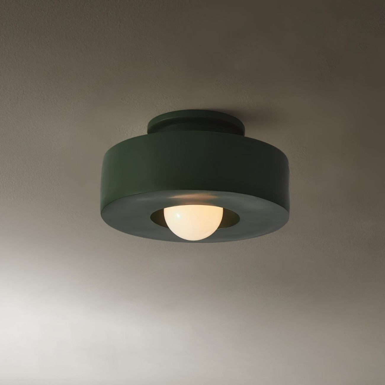 Nordic Round Disc Resin Plafondlamp HL289