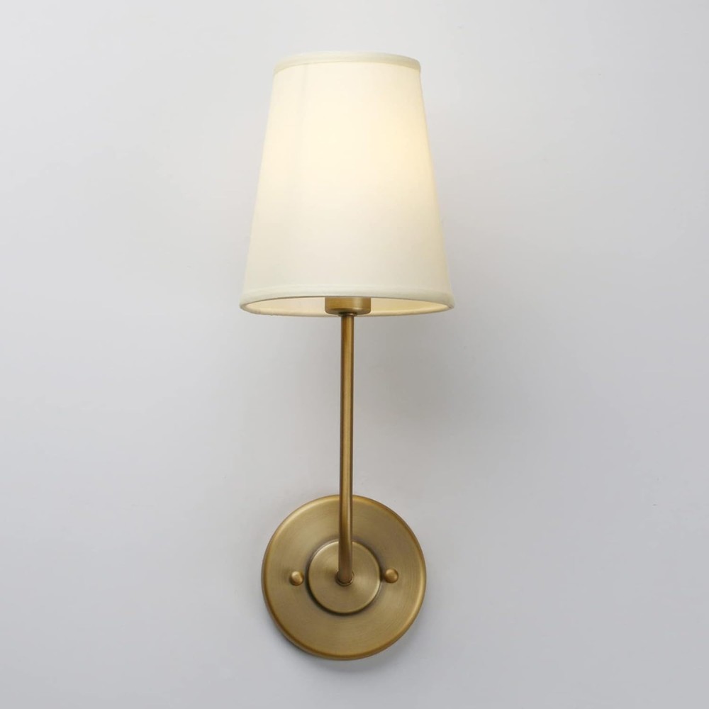 De geweven metalen wandlamp HL3342