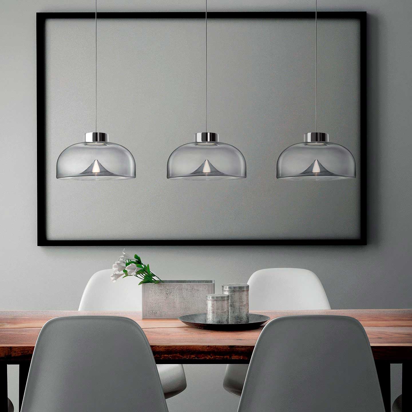 Aella glazen hanglamp HL3007