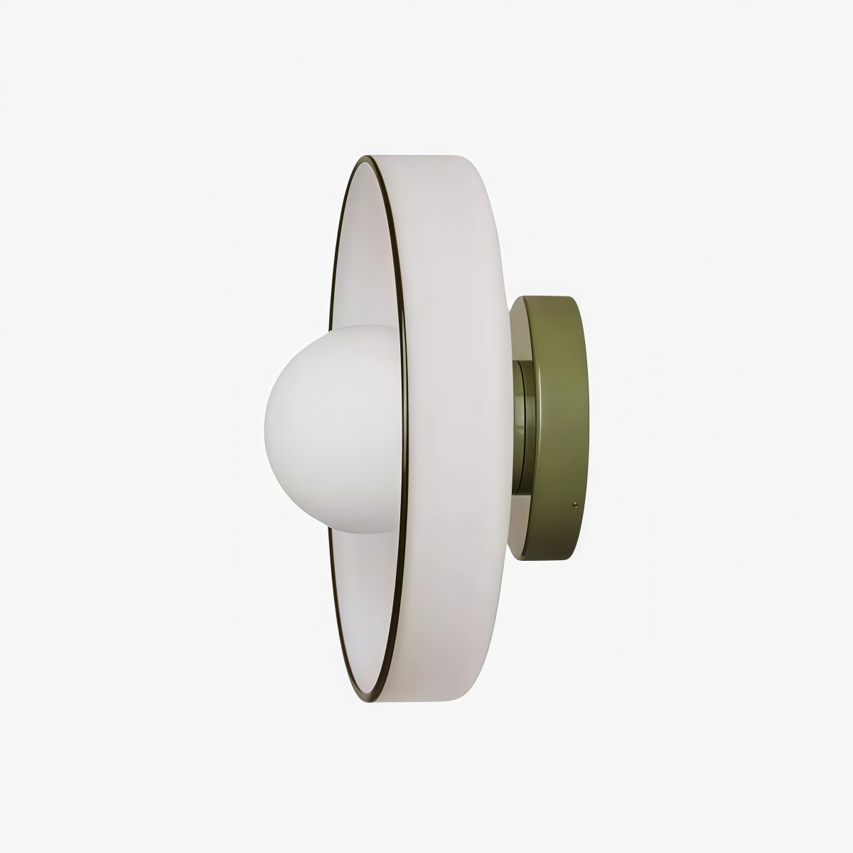 Kalo glazen schijf wandlamp - Moderne wand en plafondlamp voor hal en slaapkamer HL2259