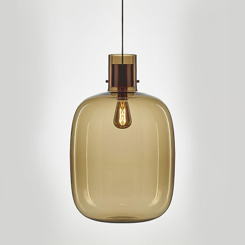Nordic Minimalistische Luxe Persoonlijkheid Glazen Hanglamp HL406