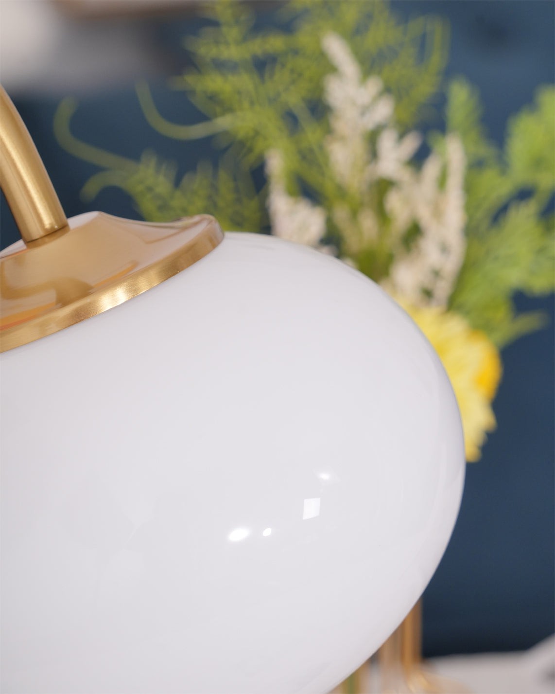 Nordic Mushroom Glazen Nachtkastje Lamp HL778