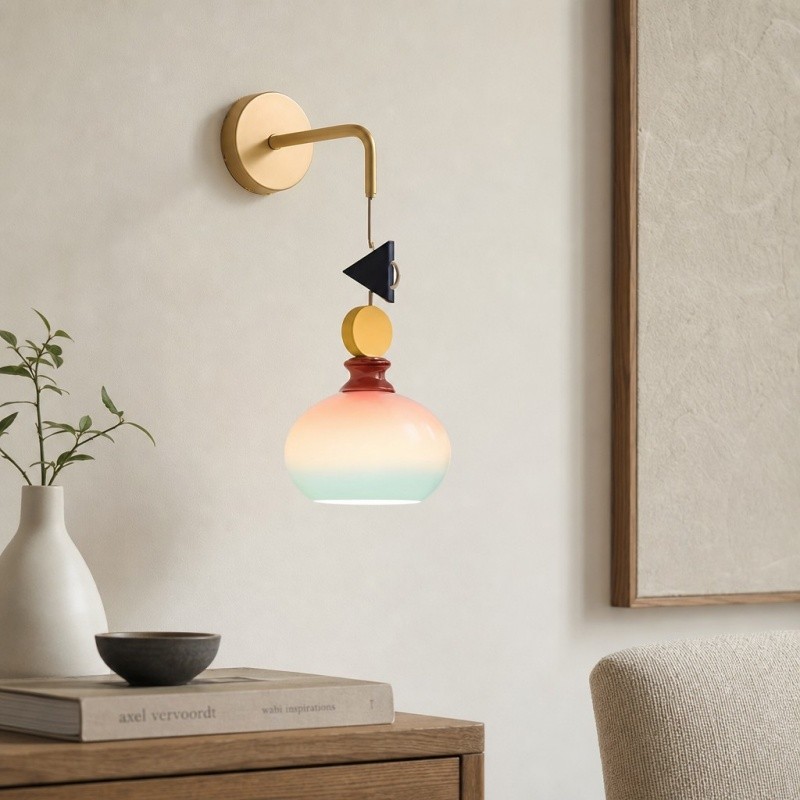 Javina Vintage geïnspireerde wandlamp - Elegante wandlamp voor hal, badkamer en slaapkamer HL3585