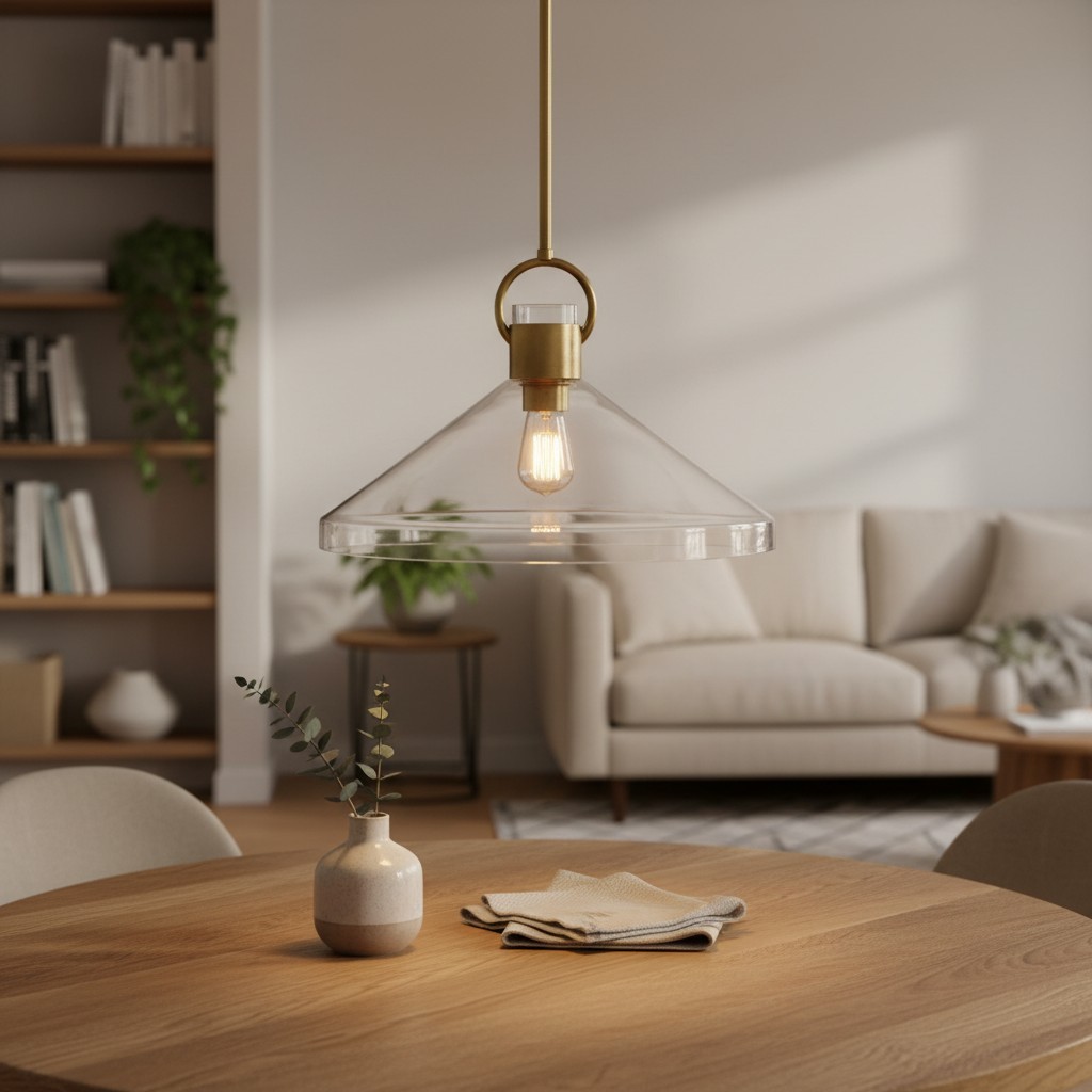 Orvessa kegelvormige hanglamp – moderne armatuur voor keuken of woonkamer HL2516