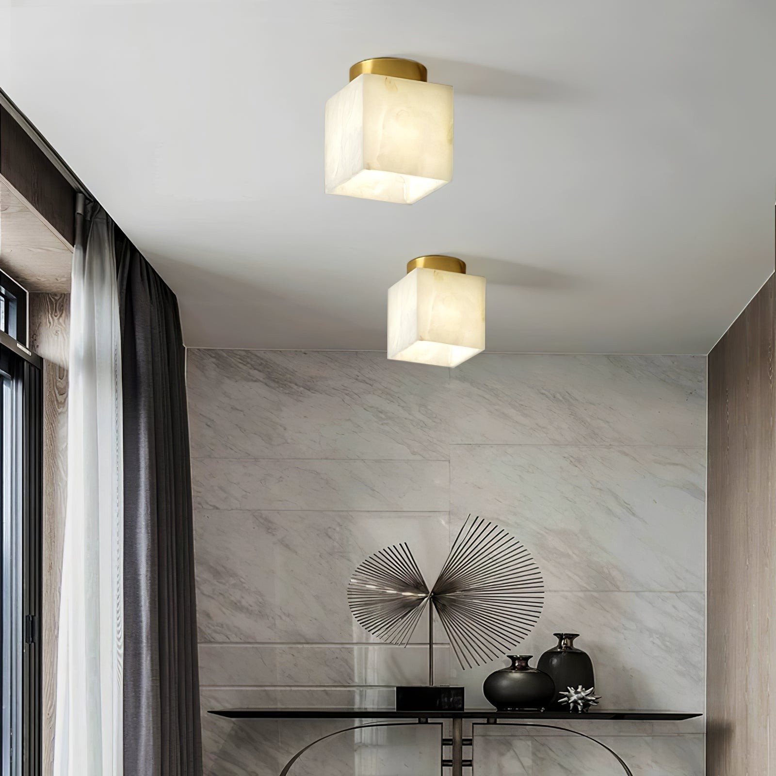 Maan Albast Plafondlamp HL685