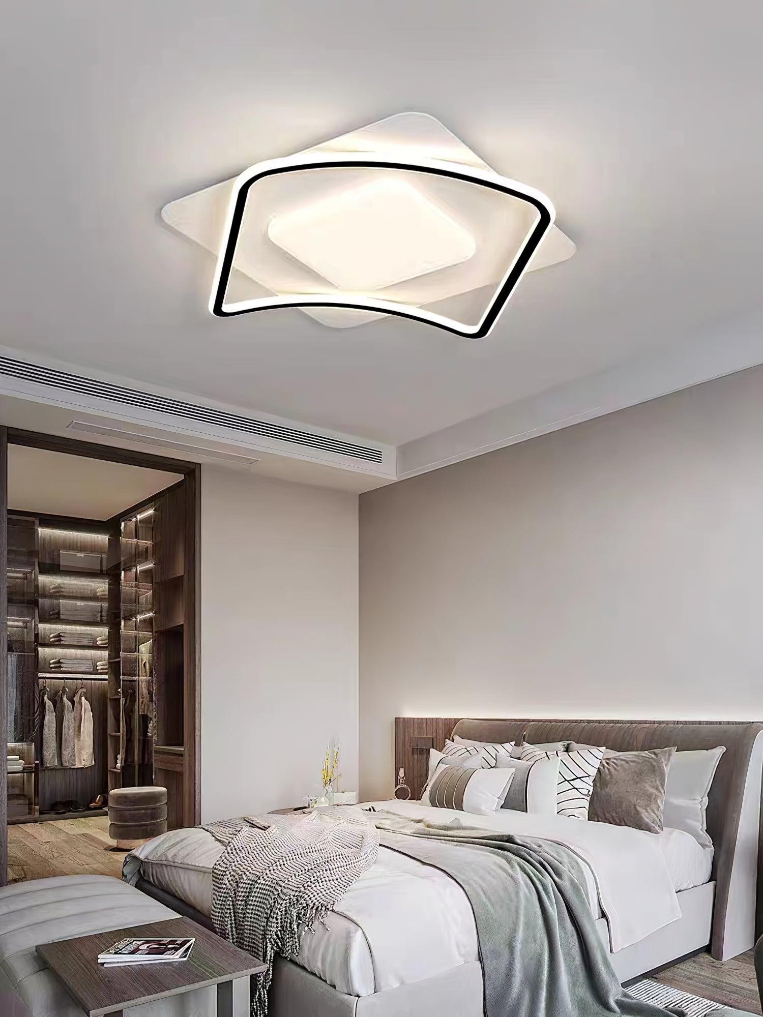 Minimalistische geometrie LED-plafondlamp HL706