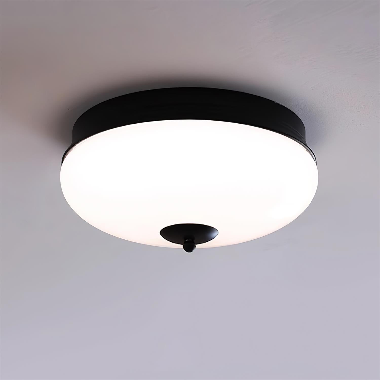 Europese Mid Century Crème Plafondlamp HL614
