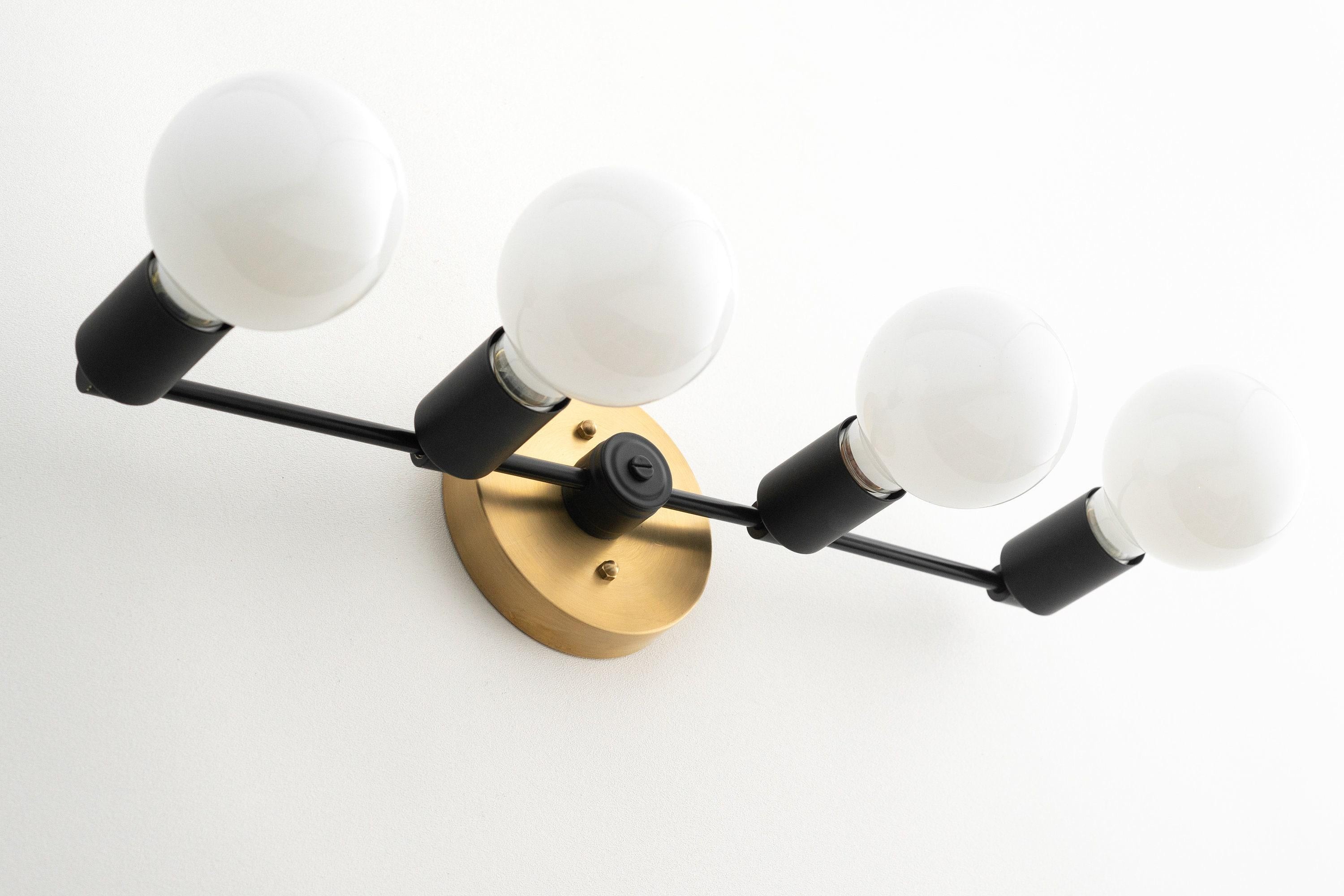 Glorica Glazen Lange Badkamerlamp - Modern Minimalistisch Wandlampontwerp HL1685