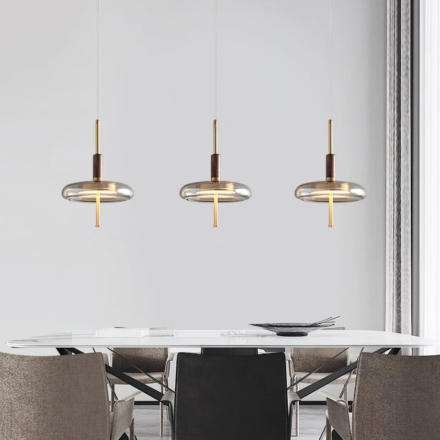 Nordic creatieve glazen hanglamp HL791
