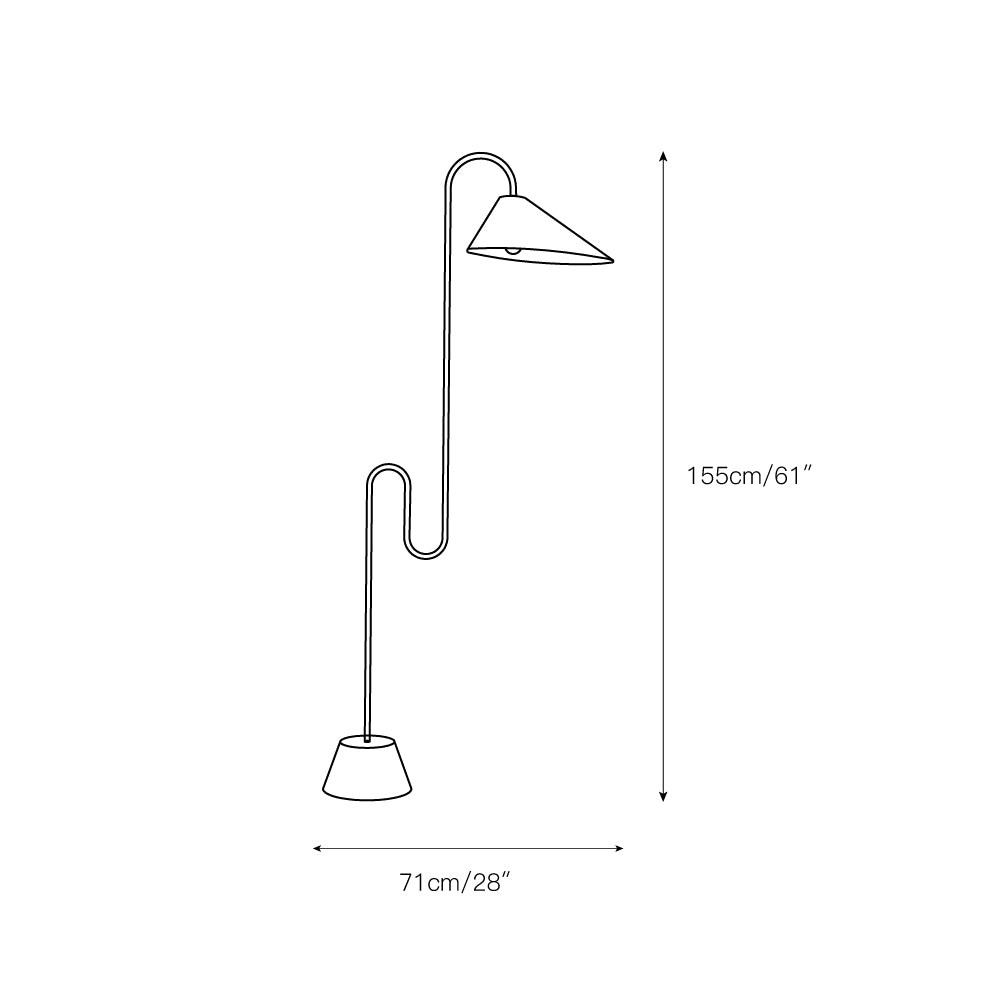 Rottino vloerlamp HL3012