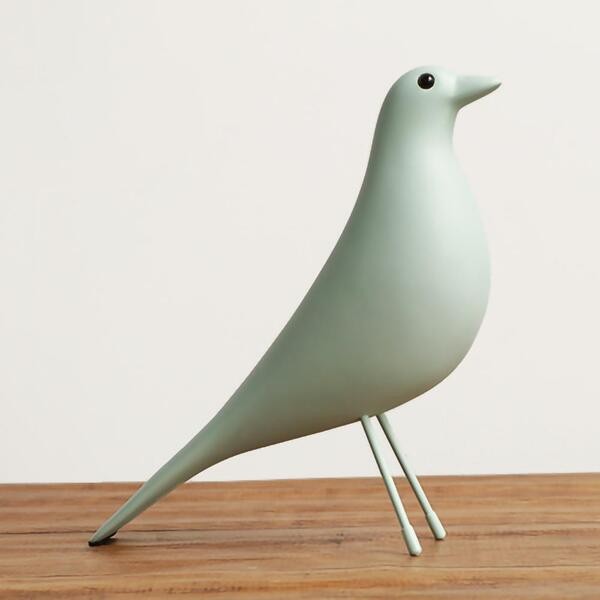 Huis Vogel Decoratief Ornament