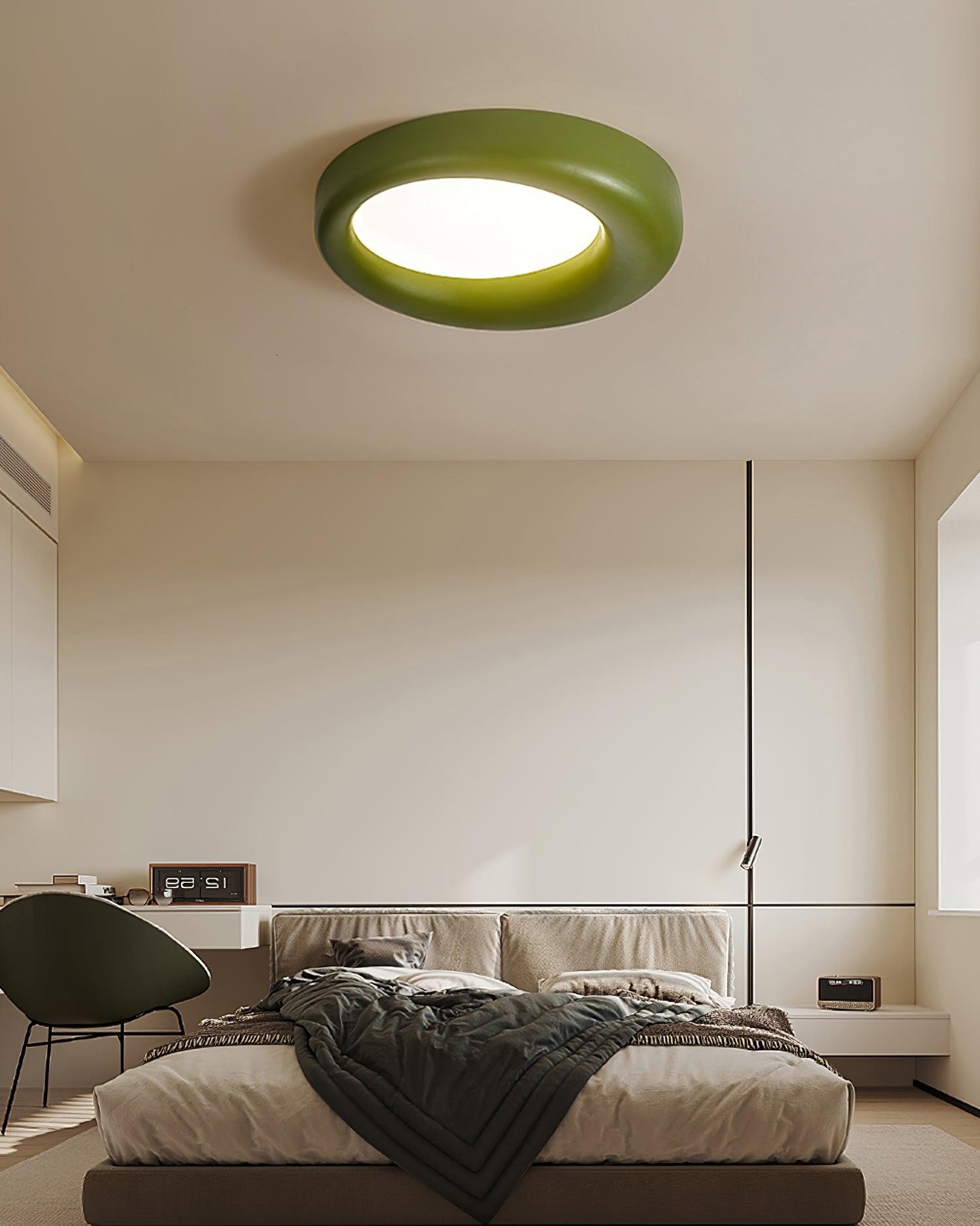 Center Offset Concentric Circle Acryl Plafondlamp HL821