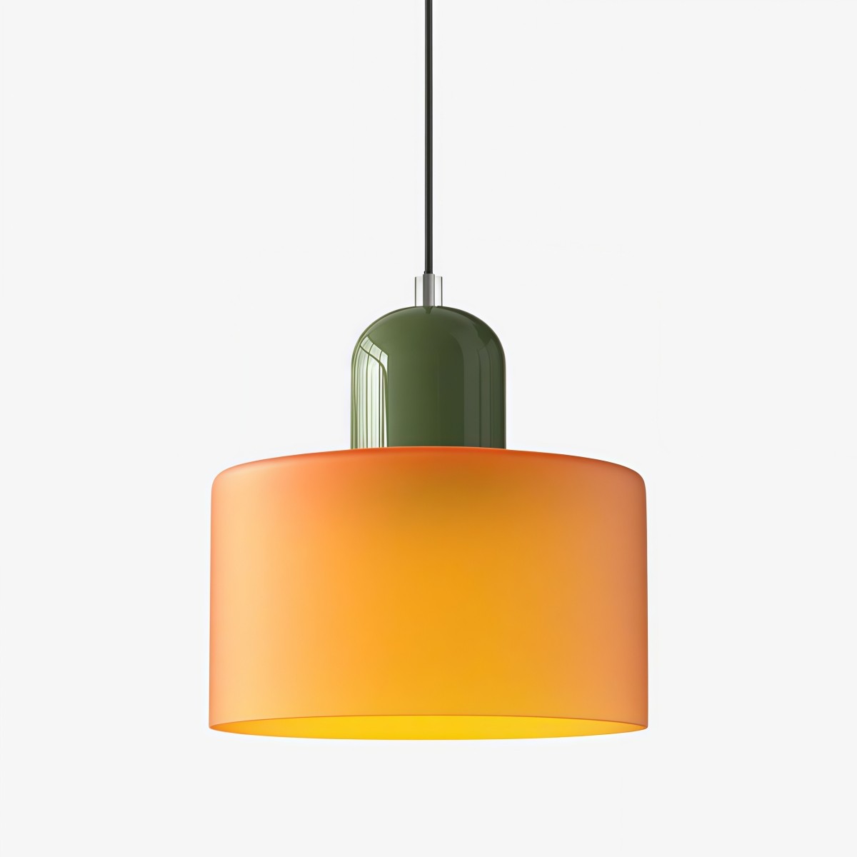 Kalo Cilinder Hanglamp - Glazen Lamp in Scandinavische Stijl voor Eet en Slaapkamer HL107