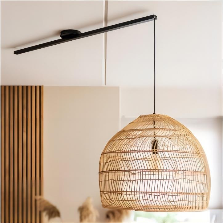 Zwenkarm enkel ophangsysteem voor een hanglamp HL202