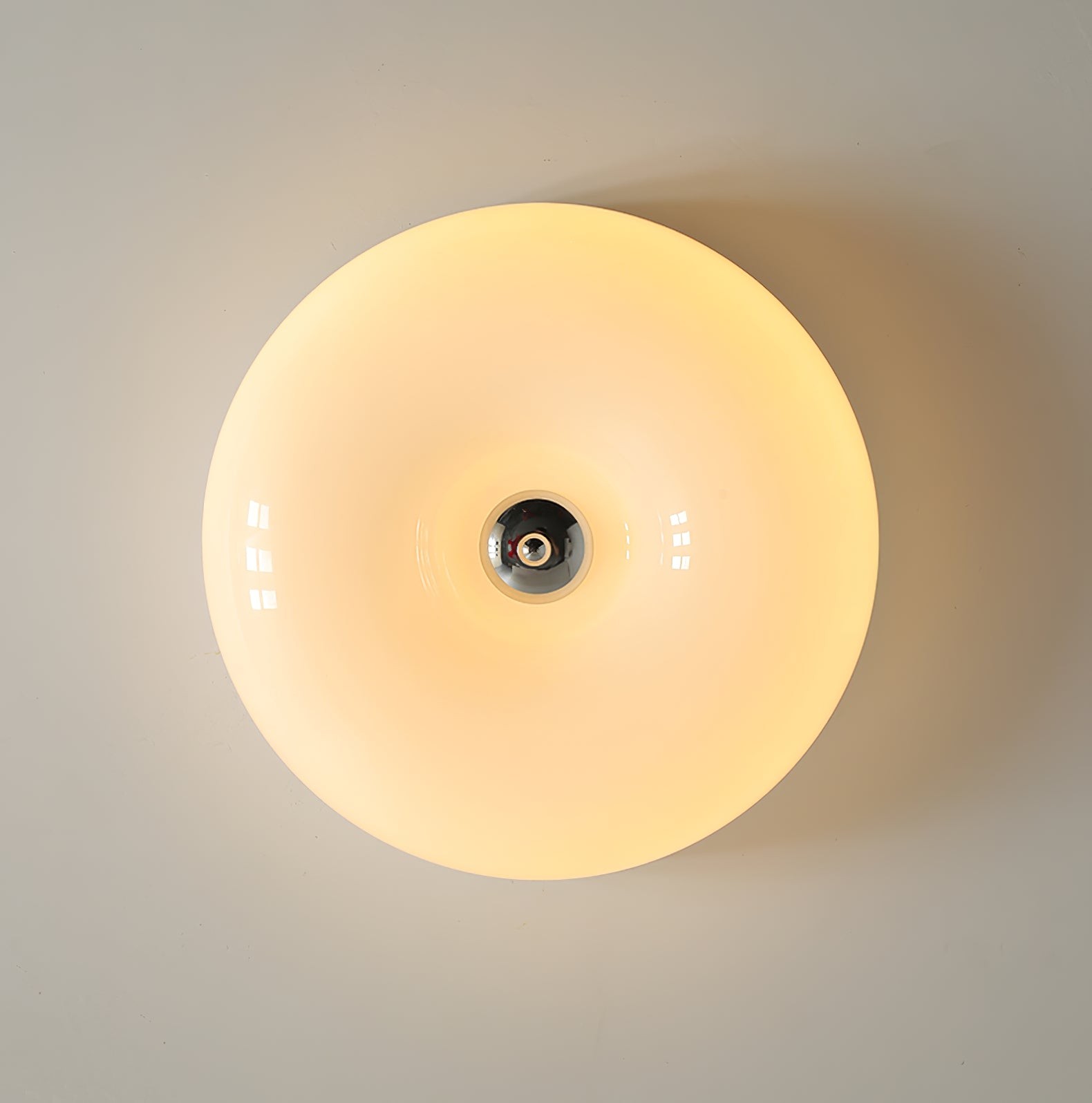 Art Deco Crème Pudding Plafondlamp HL203