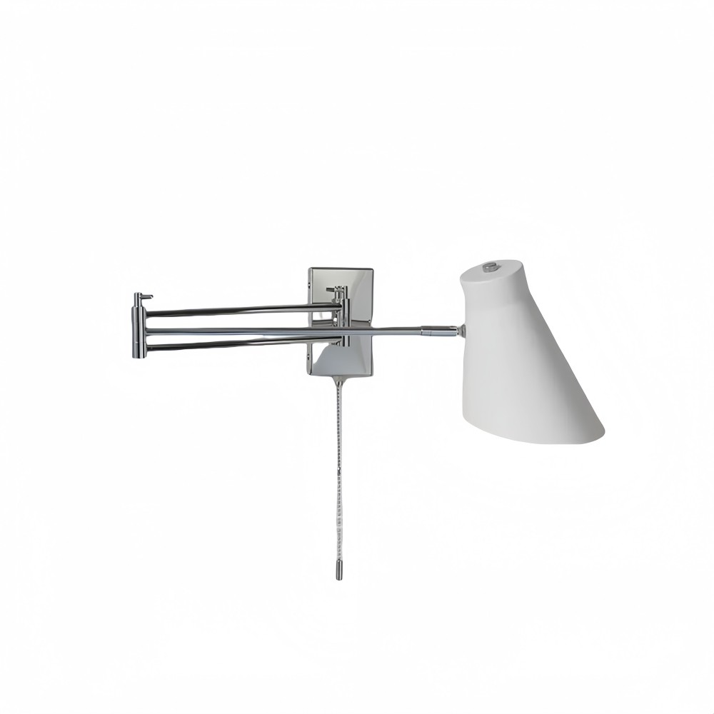 Moderne Eenvoudige Metalen Wandlamp met Zwenkarm HL1072