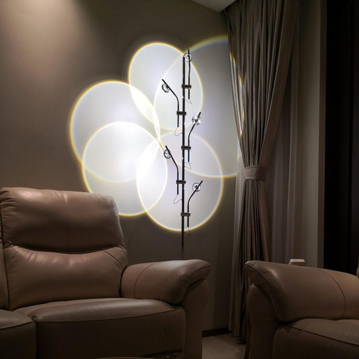 Wa Wa Bloemvormige Multi Vloerlamp