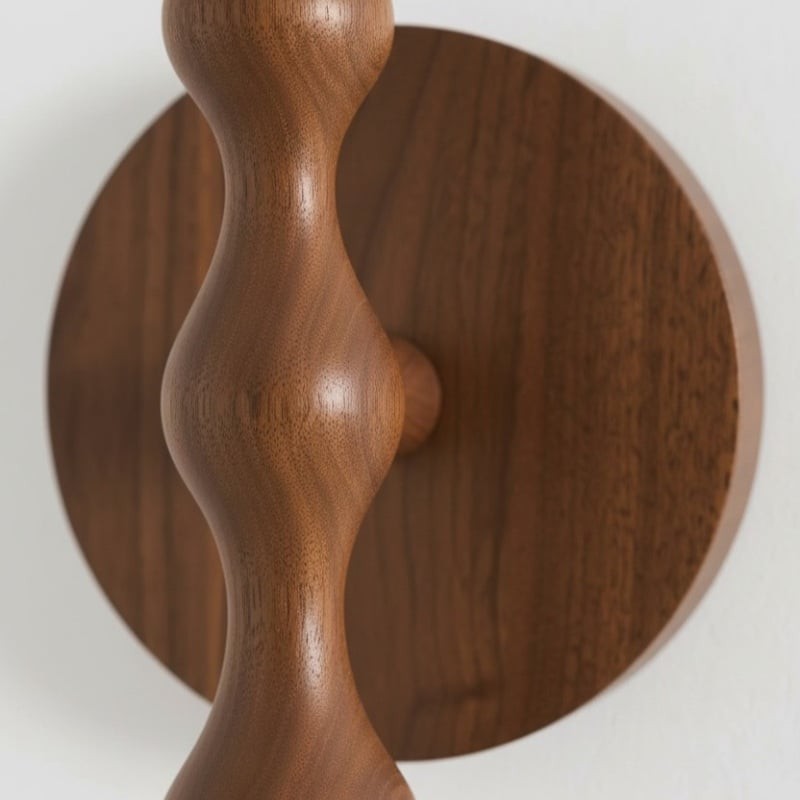 Savara moderne wandlamp met gebogen voet - zachte, diffuus verlichte stoffen kap voor hallen en woonkamers HL1902