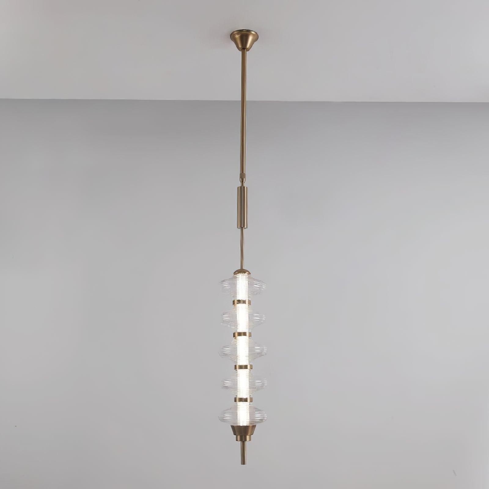 Lichte luxe stijl kalebas hanglamp HL378