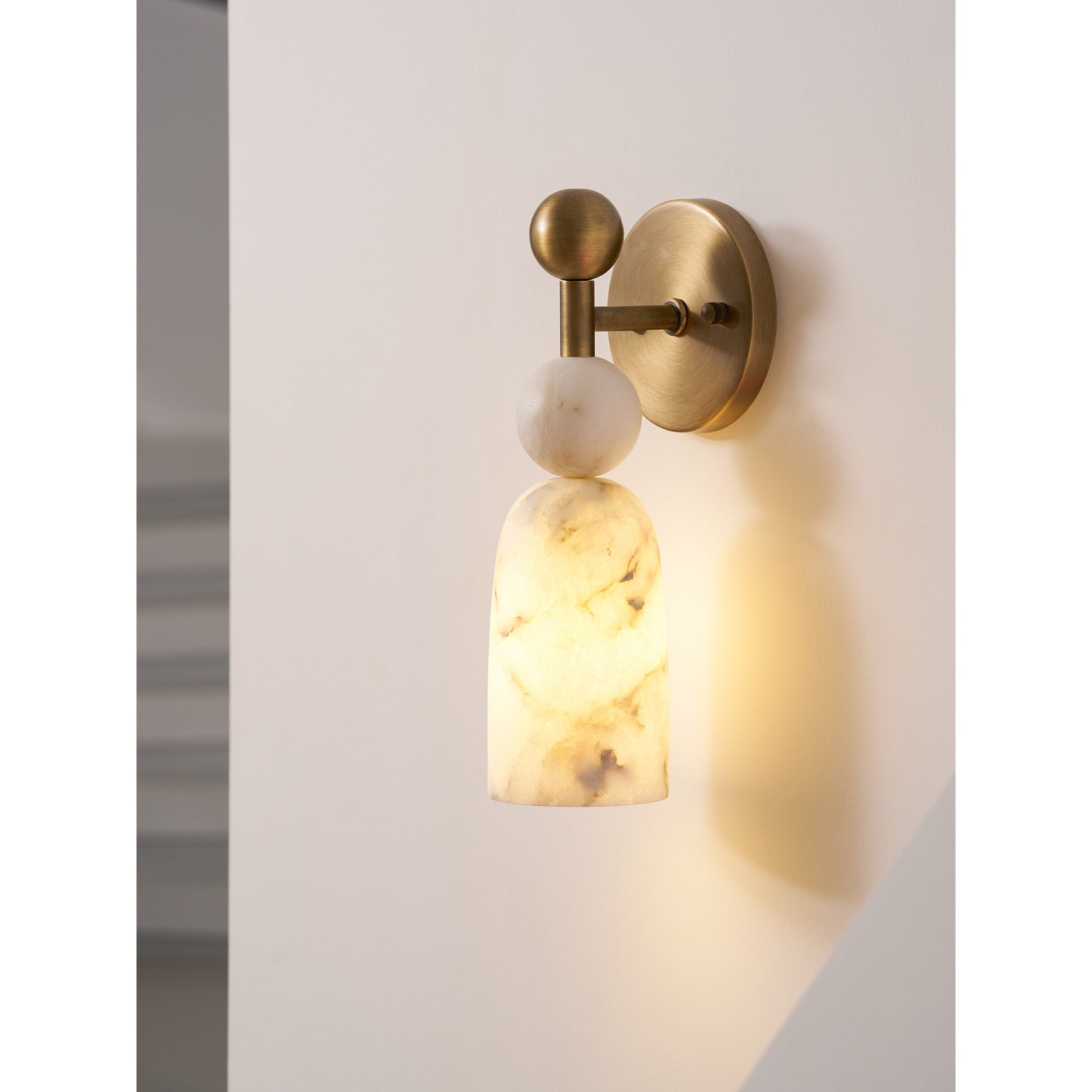 Flume Alabaster wandlamp HL3318