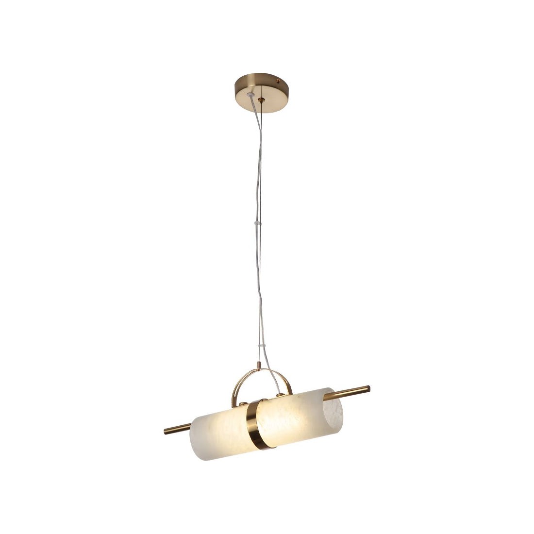 Mini cilindrische albasten hanglamp HL2974