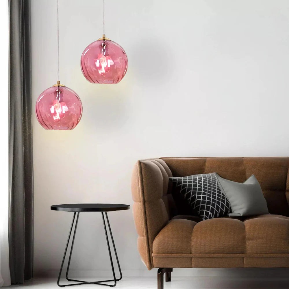 Moderne LED Nordic plafondlamp met glazen bol HL1288