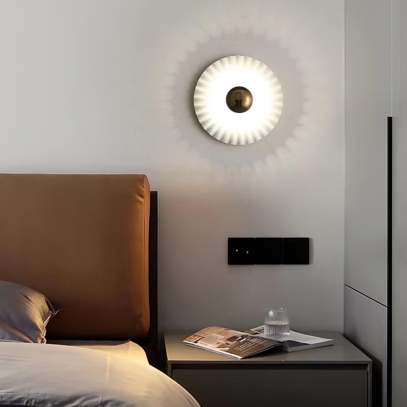 Moderne creatieve wandlamp met schelpmotief HL887
