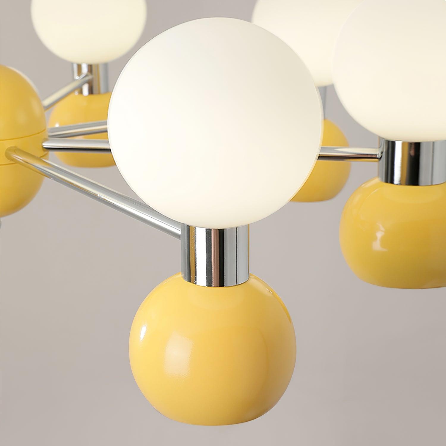 Moderne minimalistische metalen kroonluchter met meerdere koppen HL855