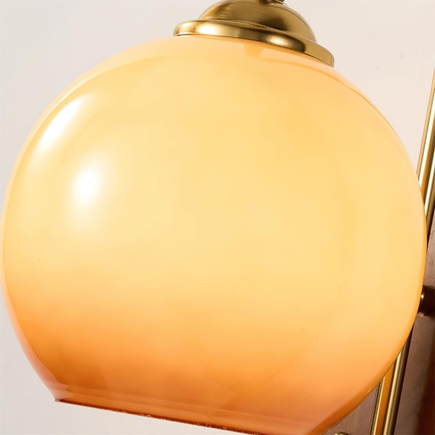 Amerikaanse Retro Bolvormige Wandlamp HL559