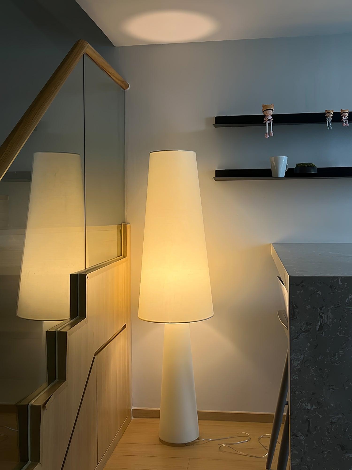 Kolom Stoffen Vloerlamp Geschikt Voor Woonkamer HL484
