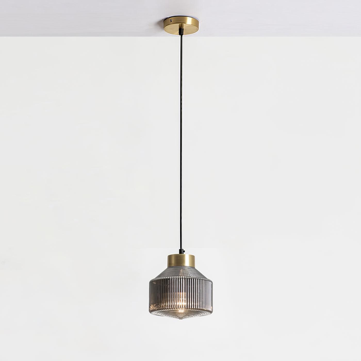 Gestreepte Spinning Top Hanglamp HL727