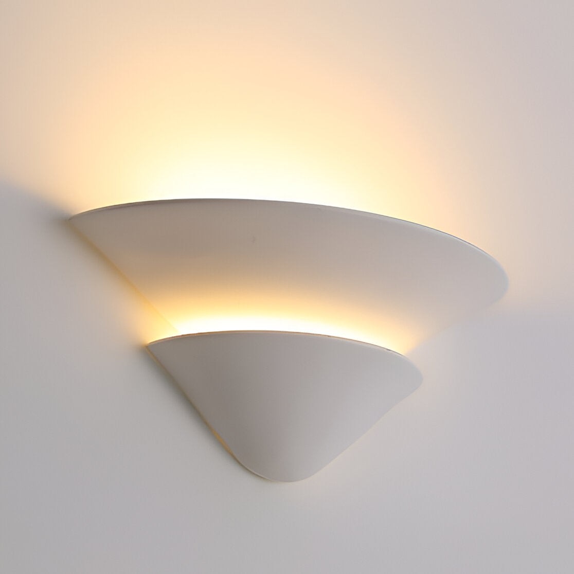 Shellora Wabi-Sabi Gips Wandlamp HL3517