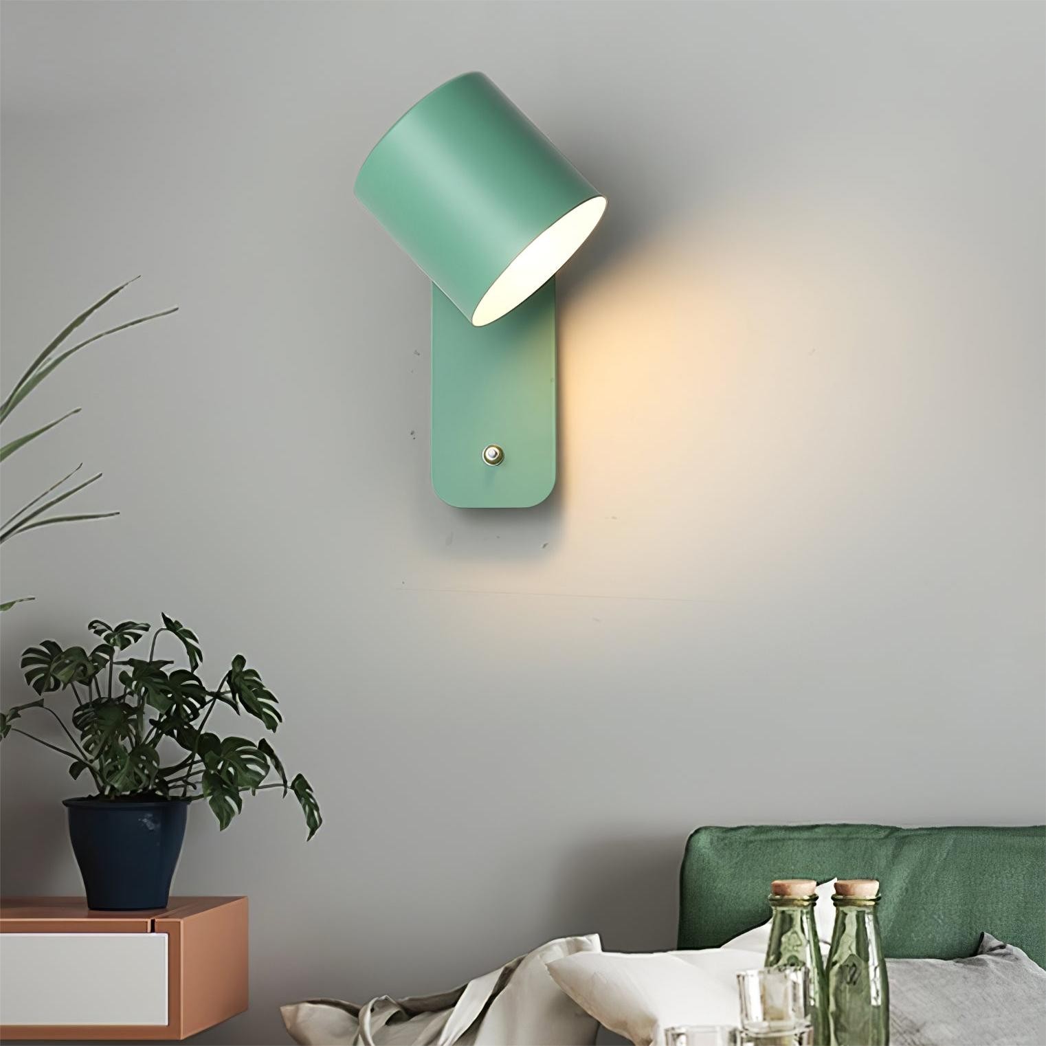 Moderne Draaibare Cilinder LED Wandlamp HL73