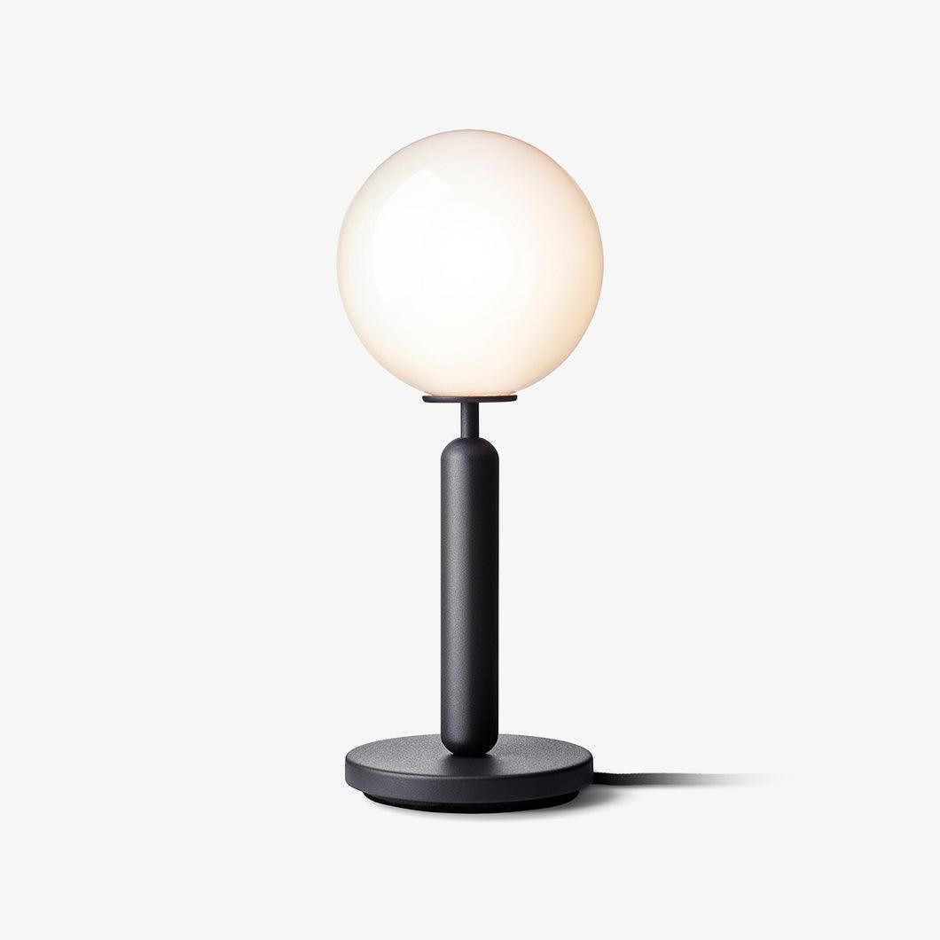 Sferische stijlvolle glazen inductie tafellamp HL711