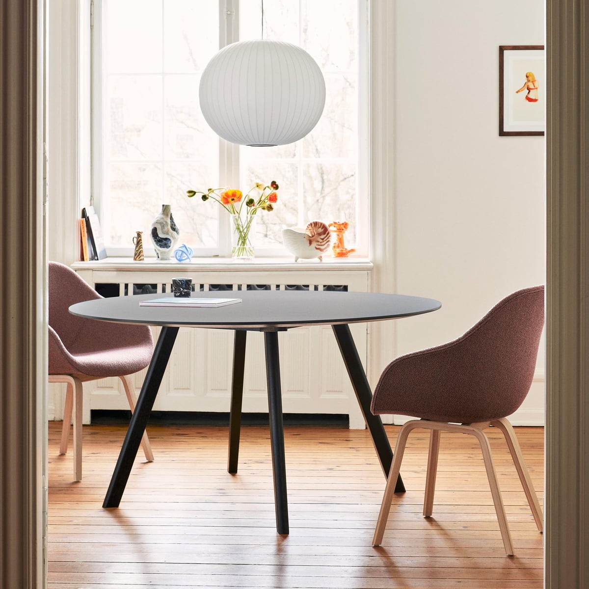 Saucer Zijde Bubble Hanglamp Woonkamer