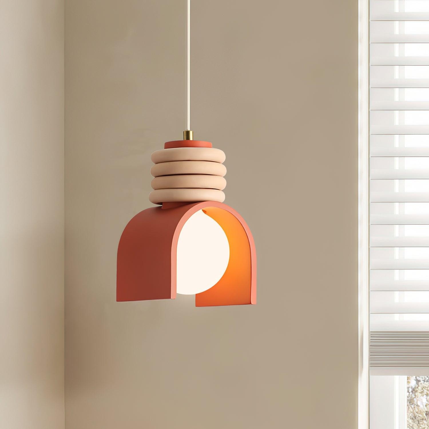 Moderne creatieve hars hanglamp HL898