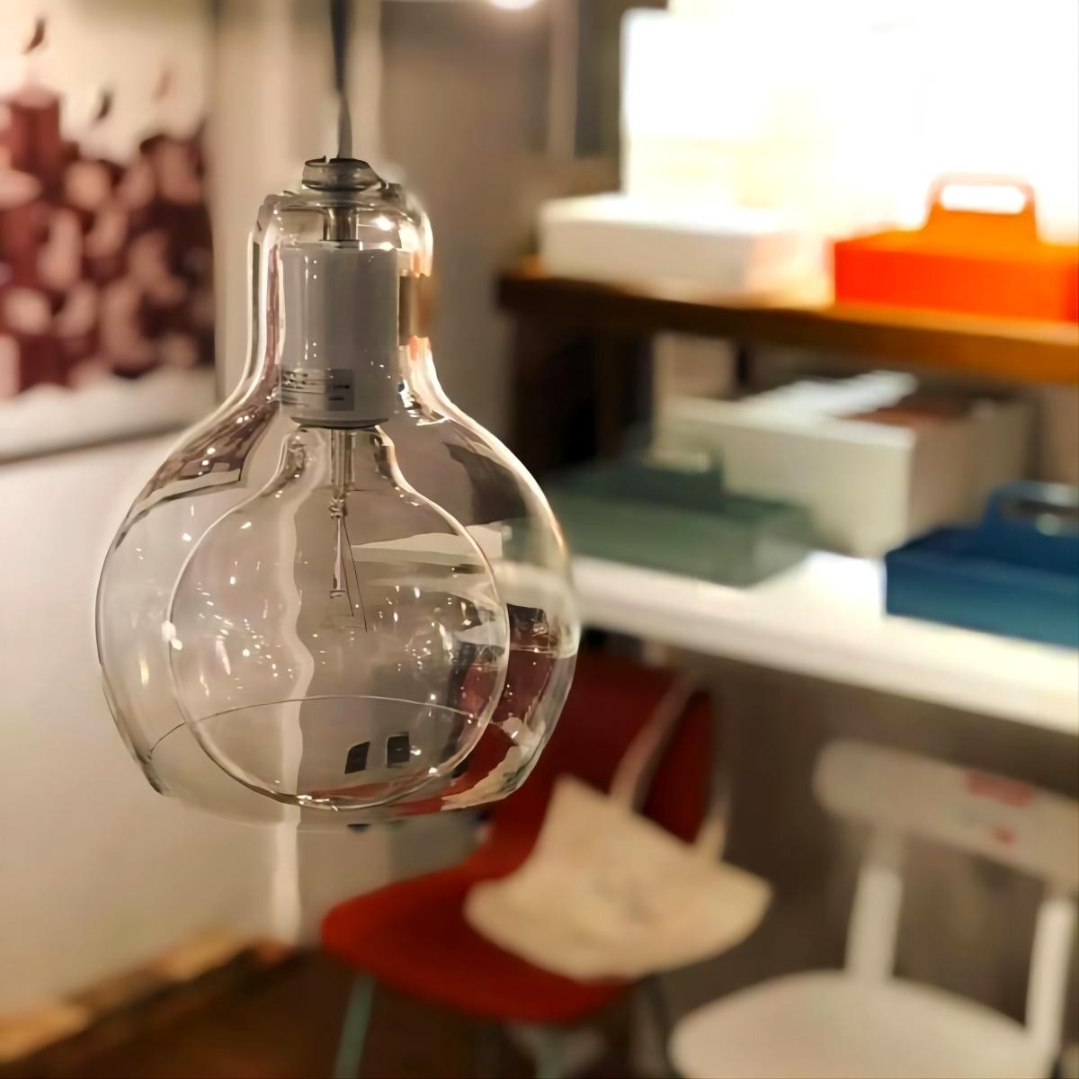 Mega Bulb Retro Glazen Hanglamp