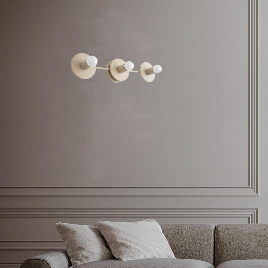 Sferische wastafelwandlamp - Moderne badkamerverlichting met 3 lampen HL1411