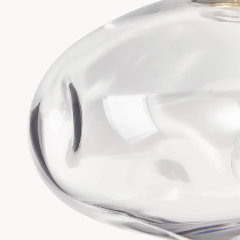 Glissora plafondlamp met reflecterend glas, halfverzonken - Sculpturaal ontwerp, veelzijdige afwerking voor gangen en eetkamers