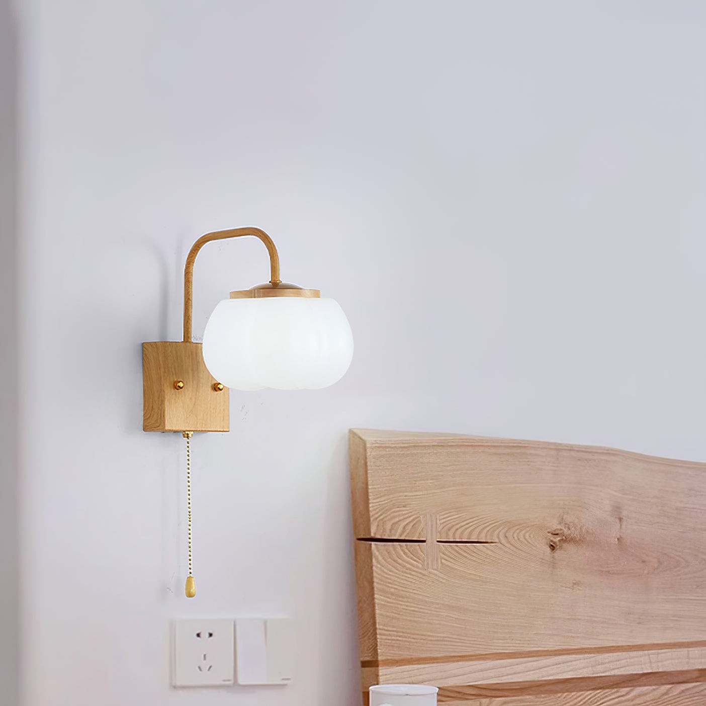 Kapok bloem wandlamp HL2972